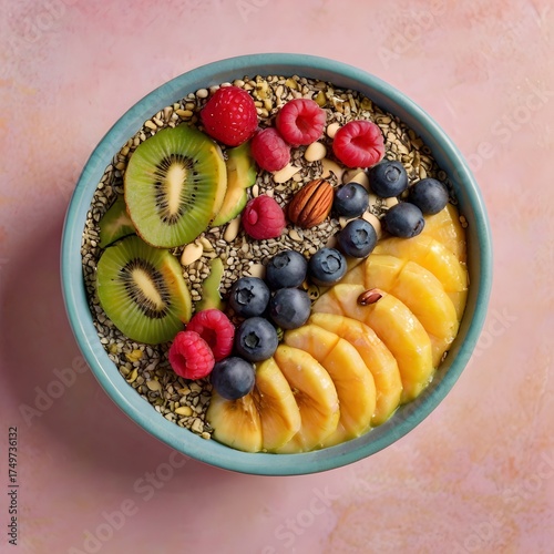 fruit salad in a bowl