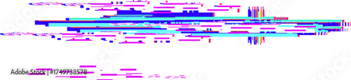 Digital glitch art data bending effect background