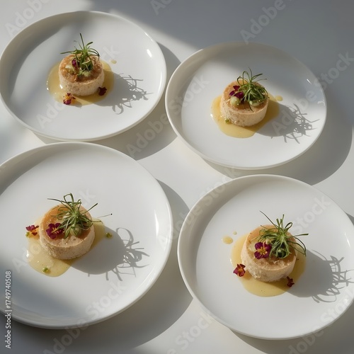 appetizer with salmon