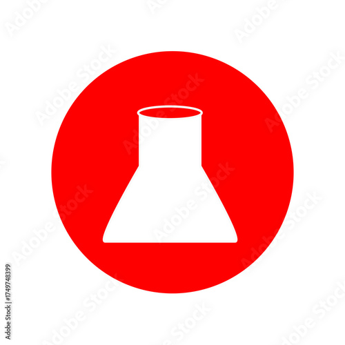 Laboratory Flask Science Icon