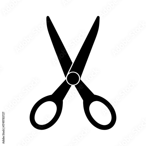 Scissors Silhouette Vector