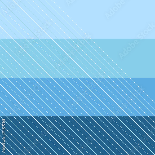 Cool tone blue gradient abstract pattern with crisp diagonal lines for a clean modern backdrop.