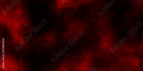 abstract wallpapers for murder and crime scenes, Deep crimson nebula with dark speckles, creating a dramatic and immersive atmosphere, abstract red and black smoke  watercolor clouds background.