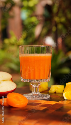 glass of orange juice