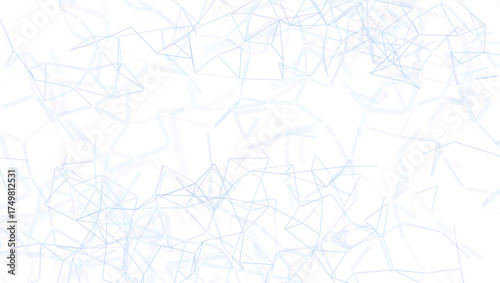 Abstract digital network wi...