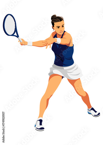 女子テニス選手