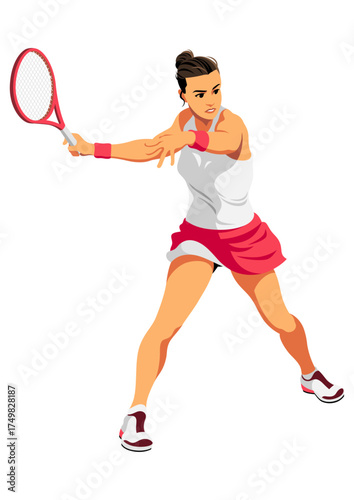 女子テニス選手