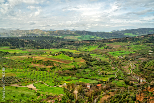 Ronda, Spain. Andalusia. Travel and tourism beautiful cities of Spain