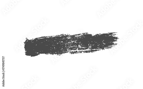 Grunge badge brush, hand drawn black sticker.Grunge dark black sketch templates featuring rough paint brush textures.Grunge splatter, dirt stain, brush with drops blots. Vector ink box