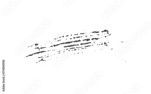ink brush strokes and splatters black grunge vector set.Abstract black in splash, paint, brush strokes, stain grunge isolated on white background, 