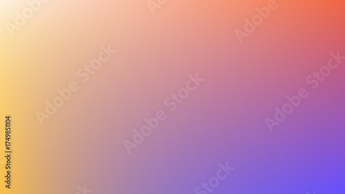 Blurred color gradient background, abstract bllue purple red orange grain gradation texture, vector soft blue texture blur abstract background