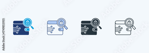 Fraud Detection Multiple Style Icon Collection