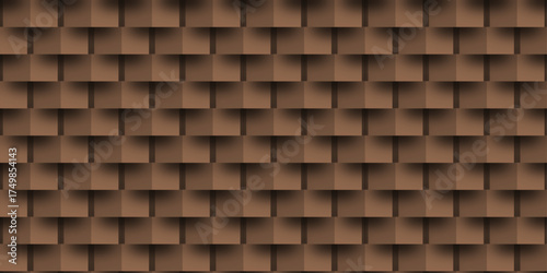 A seamless dark chocolate brown wooden texture pattern creates a sweet dessert backdrop for wall decor