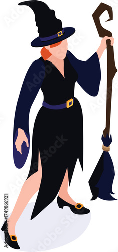 Spooky haunted house illustration with glowing windows and pumpkins for Halloween decorations and festive designs creating a chilling yet charming atmosphere for seasonal celebrations