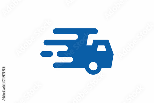 Letter T Truck Logo 