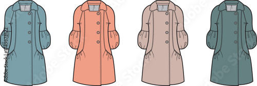 Fashionable Coats Colorful and Stylish Designs for Every Season