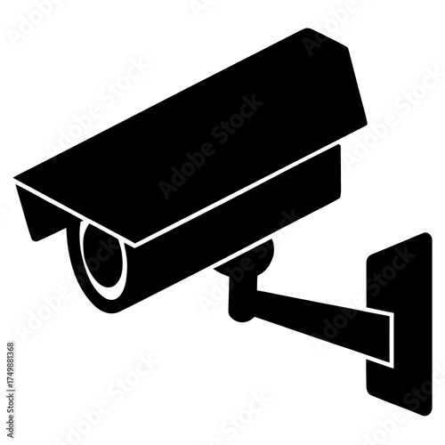 security camera on a white background