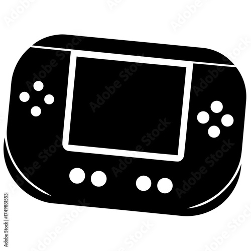 vector illustration of a modern mobile phone
