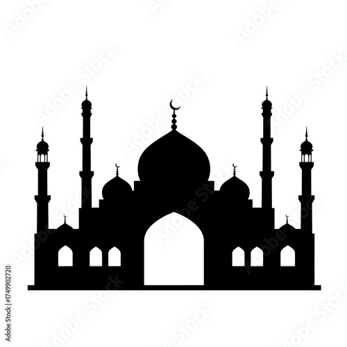 taj mahal vector