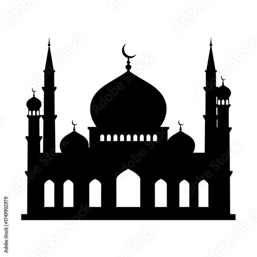 taj mahal silhouette