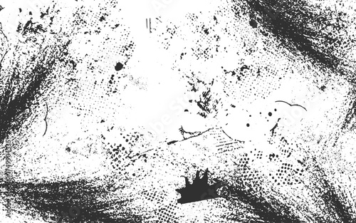 Dirt, grime and scratch overlay on transparent background. Dirt overlay or screen scratch effect use for vintage image style.