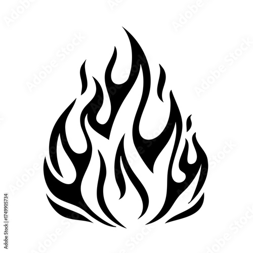 vector fire flames