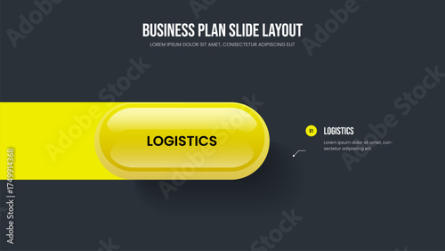 Market Development 1 Element Infographic Slideshow Template. Consulting Campaign Frame Layout Vector Illustration. Digital Showcase One Option Diagram Presentation Design.