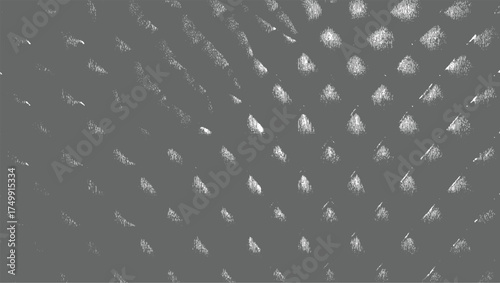 Grey background with white textured dots pattern