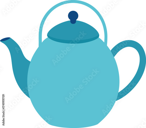 teapot clip art on transparent background