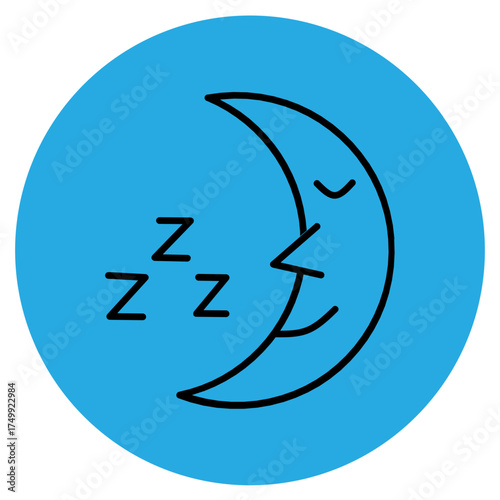 Sleep Icon Vector