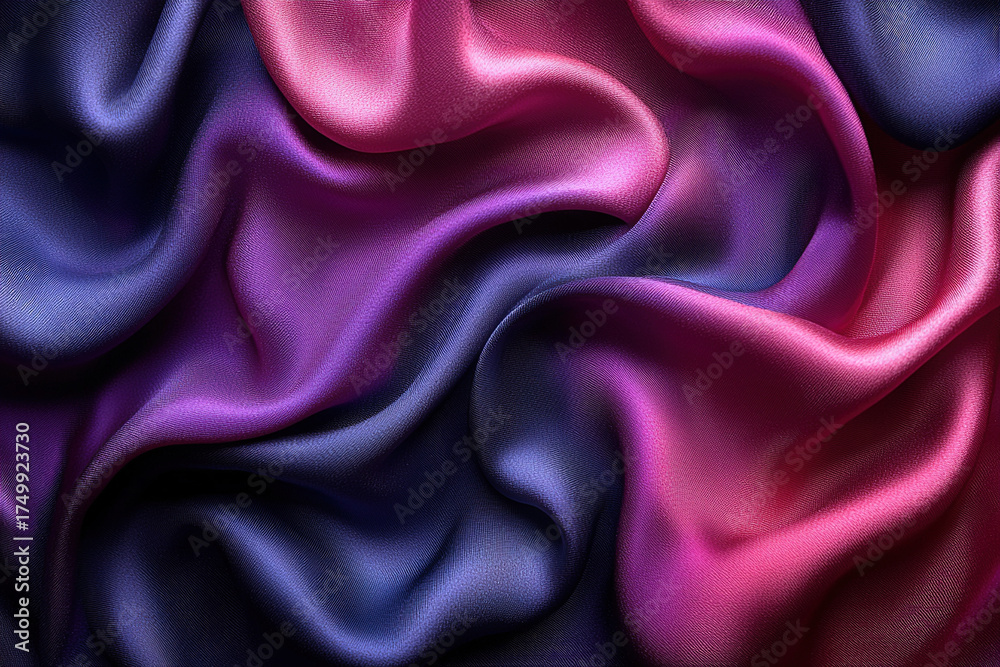 Obraz premium Purple silk background. Generative AI