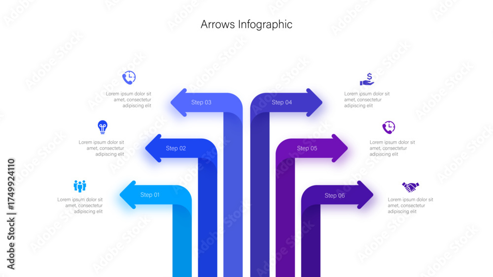 Fototapeta premium Business Infographic Set