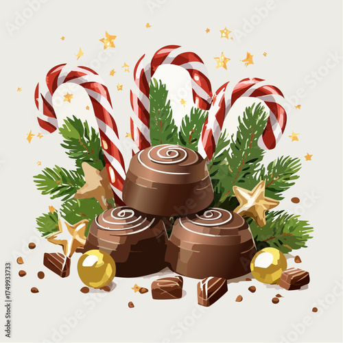 Süßes für Weihnachten