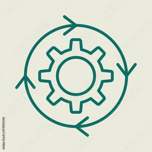 Iteration trendy artwork design useful creative vector Illustration flawless colorful background