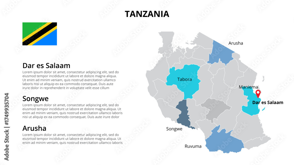 Obraz premium Business Infographic Set — Success Finance and Data Visualization Concept