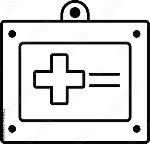 Finance and Banking Outline Icons Set