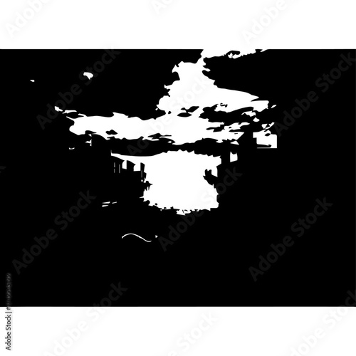 Abstract White Cloud Formation Against a Dark, Textured Background.