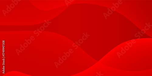 Abstract red and gold ribbons background. Used to decorate advertisements, publications, Suit for banner, web, poster, pamflet, brochure and presentation