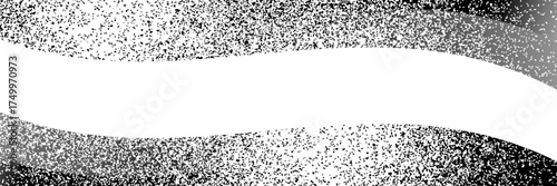 Grunge vector texture. Abstract black particles on white background. Scattered dark drops