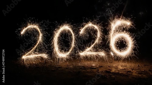 Sparkling 2026 New Year's Eve Celebration