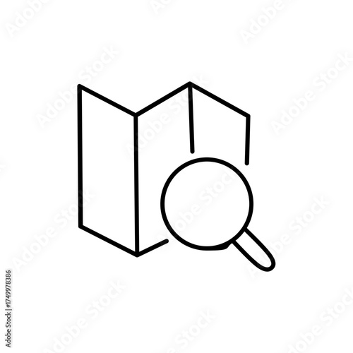 Maps Icon Line