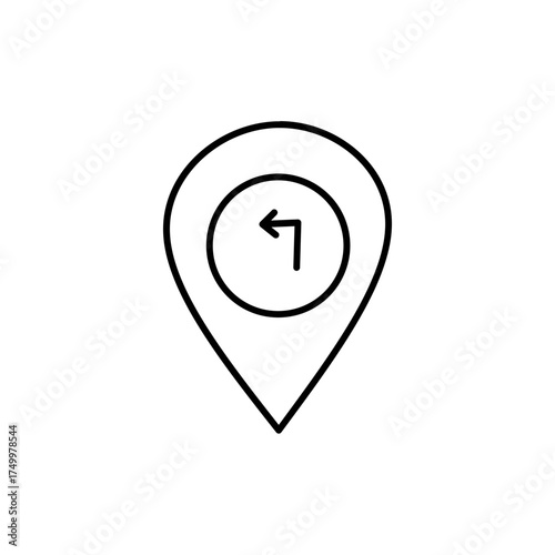Maps Icon Line