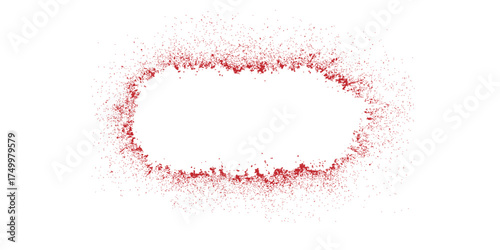 Red lip prints with heart shapes create a romantic love pattern perfect for a Valentine's Day card illustration