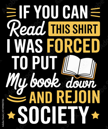 I was Forced to Put my Book down - Book Lover Reading