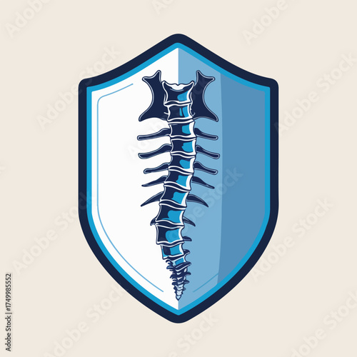 Abstract and educational World Spine Day vector featuring spine anatomy, protective shield, musical spine, nature-inspired spine, physiotherapy, movement, rehabilitation, and medical wellness icons