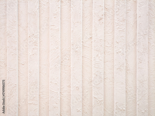 Minimalist Abstract Pastel Ribbed Wall Texture Background, Aesthetic Fluted Column Architectural Detail, Soft Interior Design Backdrop with Empty Copy Space
