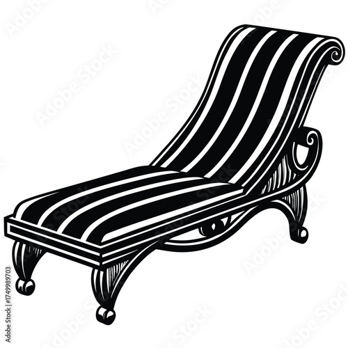 chaise-lounge-isolated-on-pure-white-background-.eps