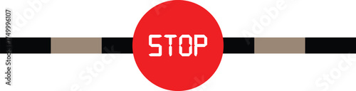 Stop icon symbol for apps and websites. stop road sign. stop sign and symbol