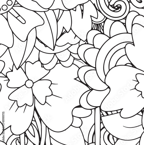 Fresh Petals Coloring Sheets