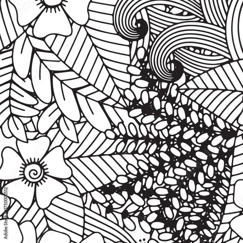 Fresh Petals Coloring Sheets